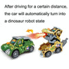 HG-884 Spray Deformation Dinosaur Fighting Vehicle Light Music Automatic Rotating Children Toys(Green)