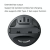 Car Cup 4 In 1 Wireless Charger Support 15W/10W/7.5W/5W Wireless Charging(X13)