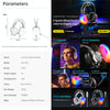 awei GM-11 Pro Luminous Wired Headphones(White)