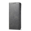 For Samsung Galaxy A70 Calf Texture Magnetic Horizontal Flip Leather Case with Holder & Card Slots & Wallet(Black)