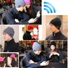 Knitted Bluetooth Headset Warm Winter Hat with Mic for Boy & Girl & Adults(Black)