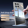 For Samsung Galaxy S25 Ultra 5G Acrylic Hybrid TPU Armor Shockproof Phone Case(Grey)