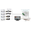 4CH Passive Video Balun Transceiver over Cat5 (Silver)
