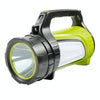 KINSACH Camping Light Outdoor Waterproof Multifunctional Portable Searchlight, Style:7028M(Green)