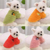 Bipanda Dog/Cat Two Feet Clothes, Orange, S