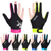 BOODUN M050912 Thin Breathable Men and Women Billiards Three Finger Single Gloves, Size:M(Navy Blue)