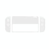 DOBE Game Handle Transparent Crystal Case TPU Protective Cover For Switch OLED Console(Transparent Color)