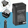 Digital Camera Battery Charger for Panasonic BCG10E(Black)