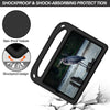 For Huawei MediaPad M6 8.4 Handle Portable EVA Shockproof Anti Falling Protective Case with Triangle Holder(Black)