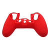 Non-slip Silicone Protective Case for Sony PS4(Red)