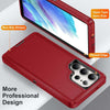 For Samsung Galaxy S25 Ultra 5G Life Waterproof Rugged Phone Case(Red + Black)