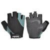 BOODUN 1408 4D Silicone Shock Absorbing Half Finger Breathable Bicycle Outdoor Riding Gloves, Size:L(Black and Blue)