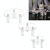 3pcs YX042 Acrylic Transparent Cosmetics Jewelry Display Stand