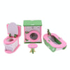 Simulation Miniature Wooden Furniture Kids Toys Doll House Set(583)