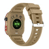 HT29 2.01 inch IPS Screen Triple Proof Smart Watch with Banknote Detector Light(Yellow)