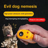 Ultrasonic 3-in-1 Dog Trainer Deterrent & Torch (Yellow)