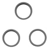 iPhone 14 Pro Camera Lens Protector (Black, 3-Pack)