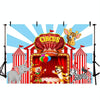 Circus Backdrop Carnival  Party Decorations Banner For Birthday 150 x 100cm