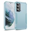For Samsung Galaxy S25+ 5G TPU + PC Shockproof Protective Phone Case(Grey Green)