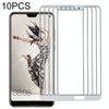 Huawei P20 Front Glass Lens (White) - 10 Pack