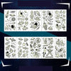 20 PCS Cartoon Spaceship Luminous Children Tattoo Stickers(Y-018)