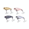 1 Set HENGJIA VIB013 Metal VIB Fake Bait Electroplated Hard Bait, Specification: 5.5cm 11g(4 Colors)