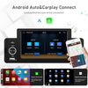 A3107 5 inches Car MP5 Wired CarPlay Universal Bluetooth Player With Microphone, Style: Standard+ 4 Lights Camera