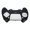 For Sony PS5 Silicone Gamepad Protective Case(Black)