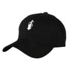 Adjustable Small Hand Embroidery Pattern Sunshade Baseball Cap, Size:M56-58cm(Black)
