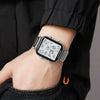 SKMEI 1888 Multifunctional Men 30M Waterproof Sports Stainless Steel Digital Wrist Watch(Silver)