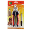 Large Pet Nail Clipper Set with File - M208