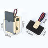 Car Air Outlet Storage Bag Mobile Phone Storage Hanging Bag (Brown)