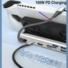9 -in -1 For ASUS ROG Ally 100W PD Charging Game Console Stand Multifunctional USB 3.0 Docking Station