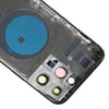 iPhone 14 Pro Max Black Battery Back Cover with Keys & Card Tray - CE