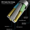IVON CA51 2.4A USB to 8 Pin + Micro USB 2 in 1 Charging Sync Data Cable, Length: 1m(Silver)