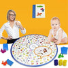 Puzzle Kids Detectives Looking Chart Board Game Plastic Puzzle Brain Training Education Game Kit
