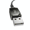 Baseus Unbreakable Series 2.4A USB to 8 Pin Fast Charging Data Cable, Length:2m(Black)