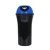 Car Mini Trash Can Multifunctional Interior Storage Box(Sapphire)