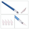 WLXY-9309 Metal Carving Knife Professional Mobile Phone Repair Tool with 6 Blades