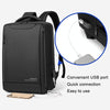 OUMANTU 2106-1 Business Backpack Men Casual Computer Bag(Black)