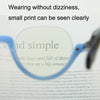 Diamond Studded Cat Eye Presbyopic Glasses Half-frame Fish-filament Glasses Unisex, Degree: +100(Gray Purple)