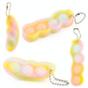 Decompression Finger Bubble Fan Keychain Pressed Venting Finger Squeezed Toys