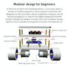 Yahboom STM32 Intelligent Two-wheel Single-chip Microcomputer Balance Car