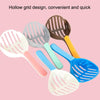 Cat Litter Scoop (White/Pink) - Large, Ergonomic & Durable