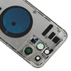 iPhone 14 Pro Max Silver Back Cover with Keys & Card Tray (CE)