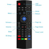 MX3 Voice Version 2.4GHz Fly Air Mouse Wireless Keyboard Remote Control with Gyroscope