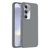 For Samsung Galaxy S24+ 5G Nano Lens Cover Liquid Silicone Phone Case(Titanium Gray)