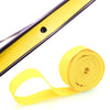 10 PCS Road Mountain Bike Anti-Stab Tire Pad Bicycle Wheel Set PVC Spoke Lining Tape, Colour: Yellow(700C x 18mm)