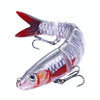 HENGJIA JM063 Multi-Section Fake Bait 8 Section Sinker Lures, Size: 13.4cm 18g(9)