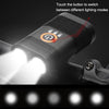 Y12 Bike LED Headlight Front Lamp 2 x XPE LEDs 350LM USB Charging Bicycle Headlight with 5 Modes